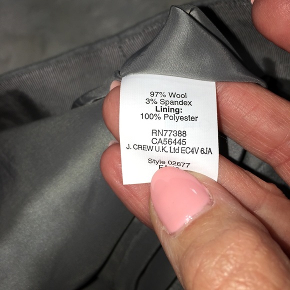 J. Crew Scallop Trim Wool Mini Size 8 NWT - Picture 5 of 8